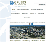 Tablet Screenshot of grubbsgroup.net